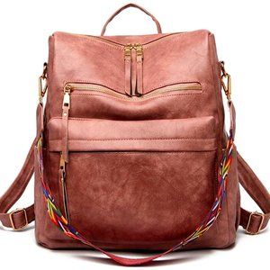 Women's Fashion Purse Backpack Multipurpose Design